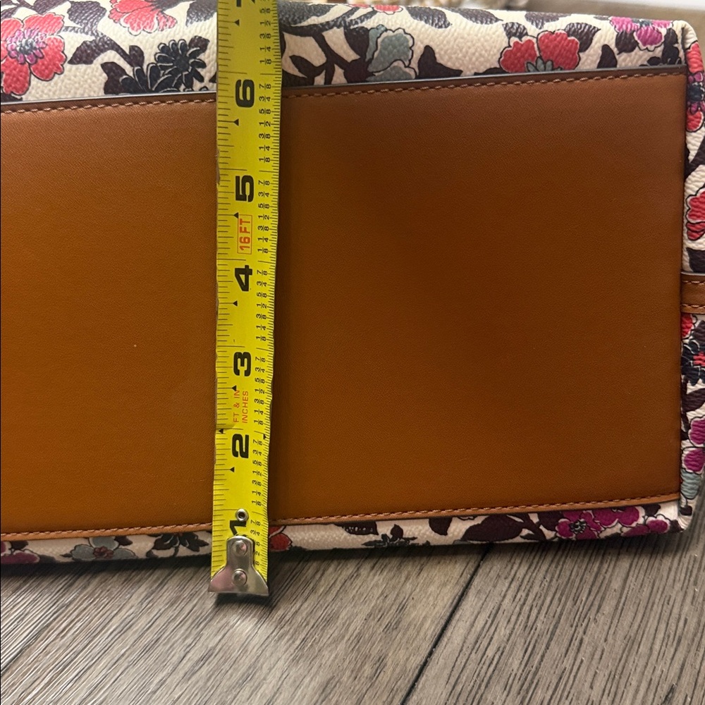 Tory Burch Large Multicolor Floral Tote - Picture 8 of 8